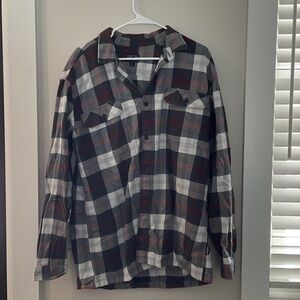 Patagonia Men's Plaid Shirt - Red, Black, White